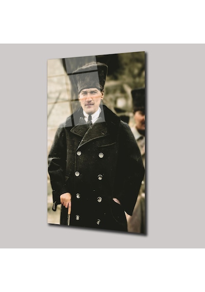 Atatürk - Cam Tablo - Deg0287