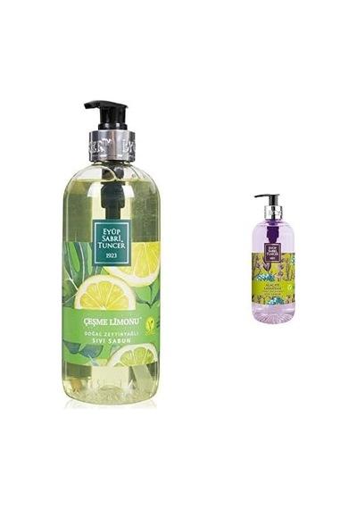 Eyüp Sabri Tuncer Doğal Zeytinyağlı Sıvı Sabun, Çeşme Limonu 500 Ml Xeyüp Sabri Tuncer Doğal Zeytinyağli Sıvı Sabun Alaçati Lavantasi 500 Ml