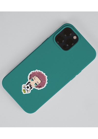Bluelock-sae İtoshi-parlak Kağıt -2li Sticker Set-telefon Süsleme Blue Lock Beyaz