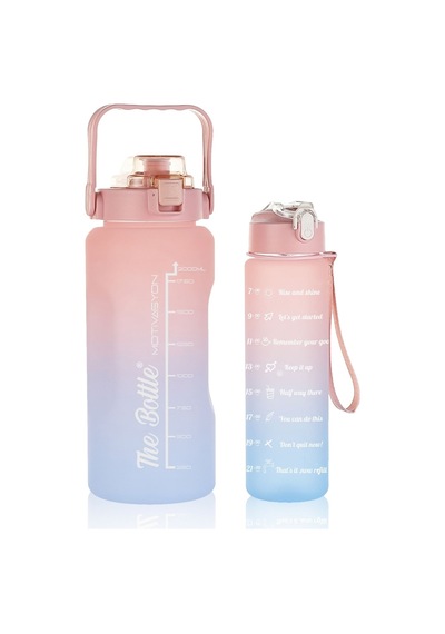 Motivasyonel Suluk Seti 2000 Ml. Ve 900 Ml. Sarı