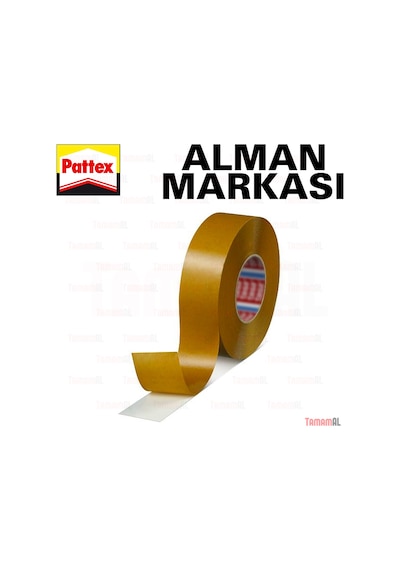 Pattex alman Markası Çift Taraflı Bant 19 MM X 25mt Universal