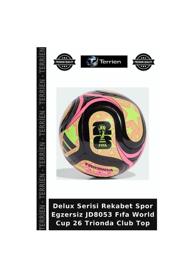 Delux Serisi Rekabet Spor Egzersiz Jd8053 Fıfa World Cup 26 Trionda Club Top Çok Renkli
