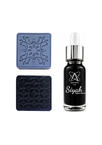 Siyah Sabun Boyası Sıvı Pigment Sabun Yapımına Uygun 10 Ml Renk