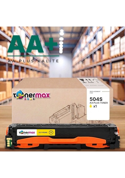 Samsung Clt-y504s Sarı Uyumlu Toner Aa Plus / Clp-415 / Clx-4195 / Xpress C1810 / C1860