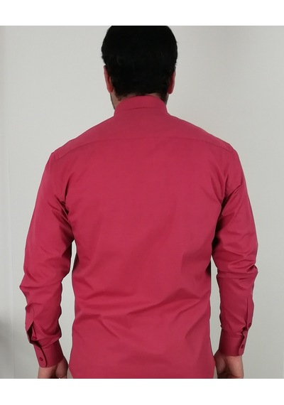 Tousus Slim Fit Kiremit Filafil Erkek Gömlek Slm-5060-tss