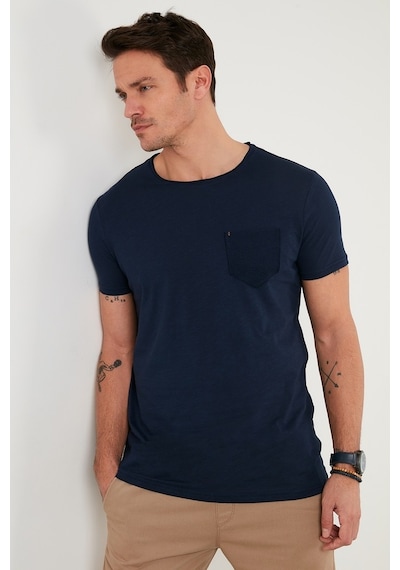 Buratti Erkek T Shirt 5902000-İndigo