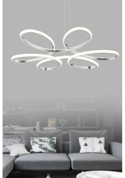 Papatya Model Sarkıt Modern Led Beyaz Işık Ultra Powerx