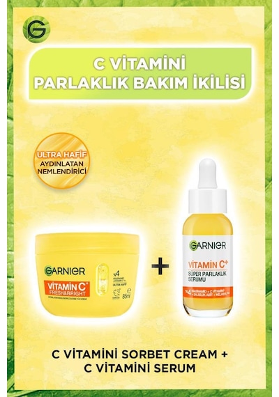 C Vitamini Aydınlatıcı & Nemlendirici Yüz Kremi + C Vitamini Parlak Serum pktcvitkremvserum-11177