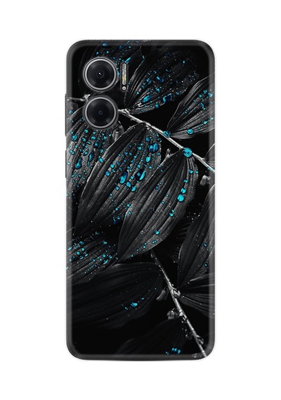 Xiaomi Redmi Note 11e Kılıf Silikon Desen Özel Seri Foid Green 1643