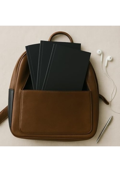 A5 Çizgili Not Defter 64 Yaprak 90 Gr. Ivory Kağıt Ofis Için Ideal Plan Siyah Kapak