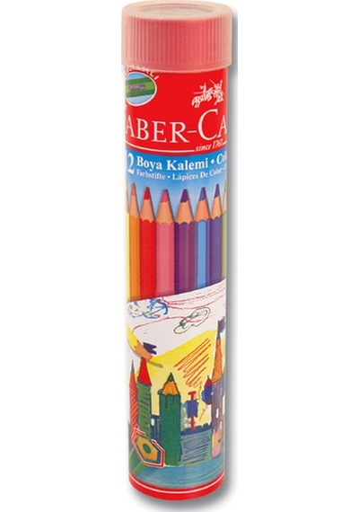 Faber Castell 12 Renk Tüp Kuruboya