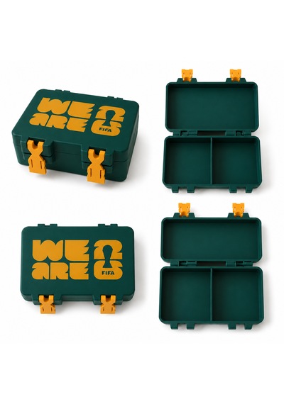 Fıfa Temalı Sticker Saklama Kutusu 12x8x4,5 Cm 3d Baskı Dekoratif Organizer Kutu