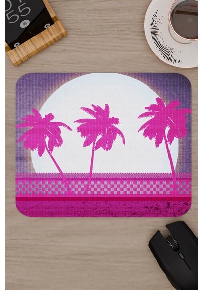 Hotline Miami Kaymaz Dikişli Kauçuk Oyuncu Mousepad V4 - 22x18 Gaming Mouse Pad Fare Altlığı