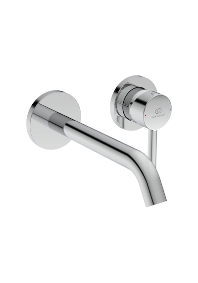 Ceraline Ankastre Lavabo Bataryası-chrome-kıt2 +ankastre Lavabo Bataryası İç Set-kıt1-2 Parça Krom