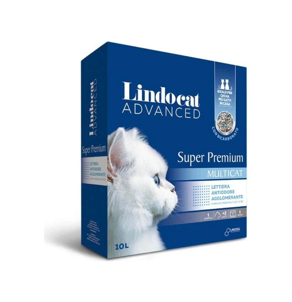Lindocat Super Premium Bikarbonatlı Koku Önleyici Ve Extra Güçlü Topaklanan Kedi Kumu 10 Lt