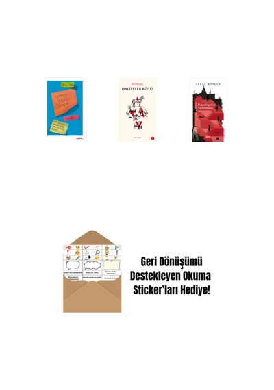 Kırmızıyı Sevenler Derneği + Halifeler Köyü + Papadopulos Apartmanı + Okuma Sticker'ları