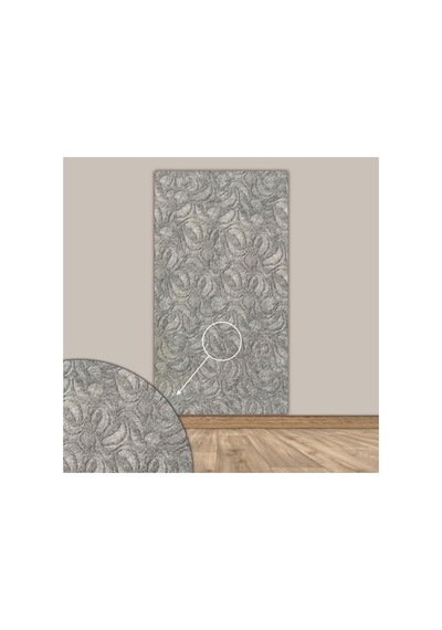 Yeni Nesil Kendinden Yapışkanlı Duvar Kağıdı - 52x98 Cm, Açık Gri