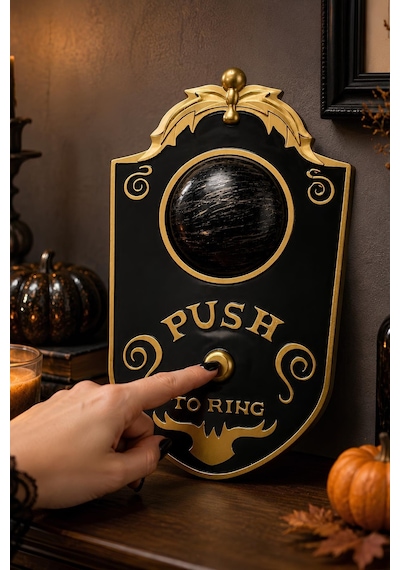 Halloween Cadılar Bayramı Işıklı Ve Sesli Gözlü Kapı Zili Tüm Yaşlar