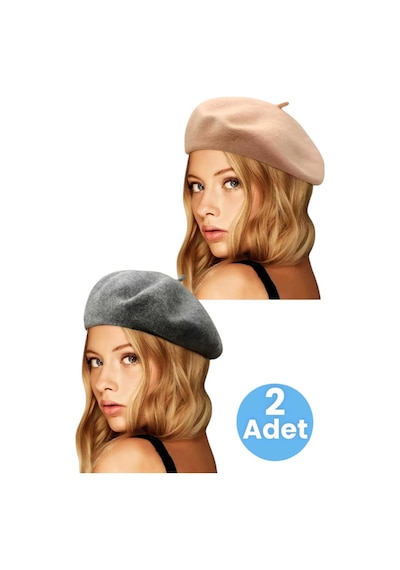 Tezzgelsin Kadın 2'li Fransız Ressam Bere Vizon - Füme