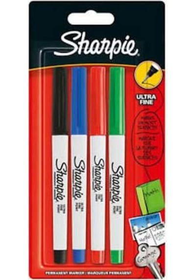 Sharpie Ultra Fine Ince Standart Renk 4Lü Blister  S0835360