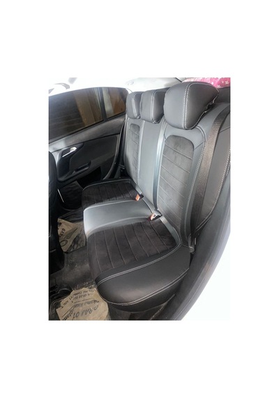 Fiat Egea Arka Sırt 2+1 Siyah Taytüyü Siyah Deri Karışımı Gri Ip