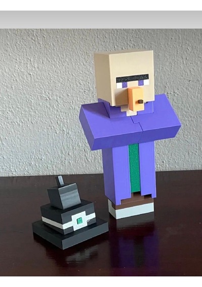 Minecraft Köylü Karakteri Figürü1
