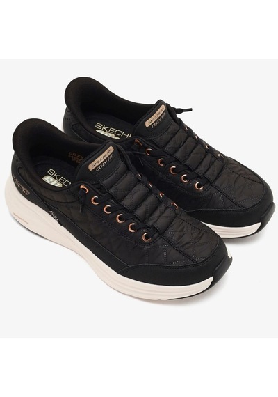 Skechers Contour Foam Golden Hour 150413-bkrg Unisex Spor Ayakkabı SİYAH-BEYAZ