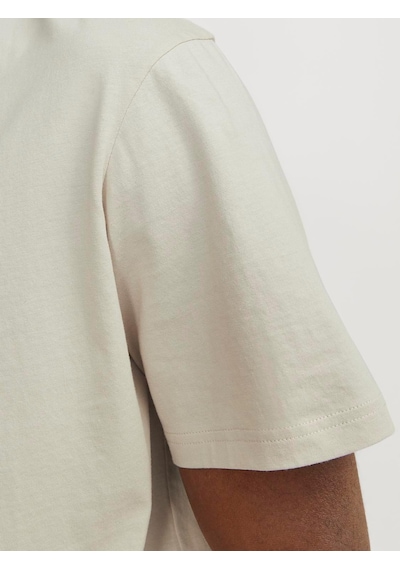 Jack & Jones JJESTAR JJ TEE Erkek  Bej Tişört