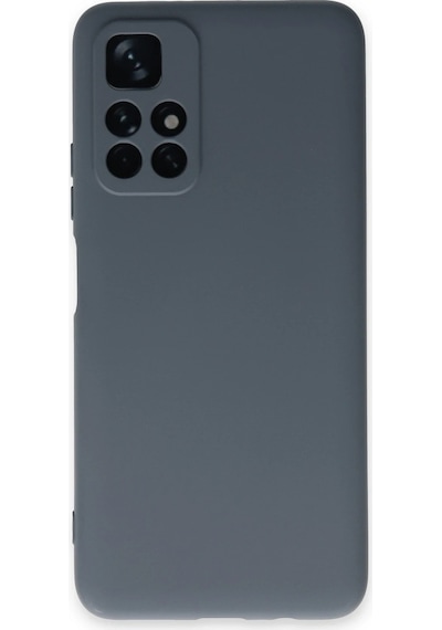 Uryport Xiaomi Redmi Note 11t Kılıf Nano İçi Kadife Silikon - Gri