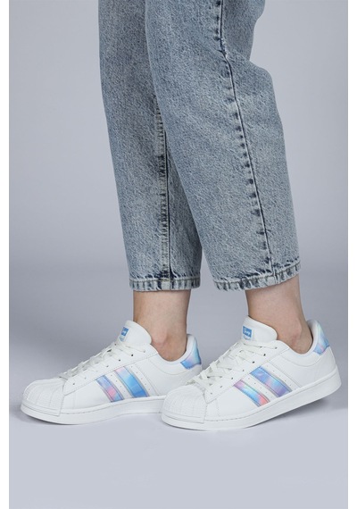 Jump 28787 Beyaz Kadın Sneaker Günlük Spor Ayakkabı Beyaz