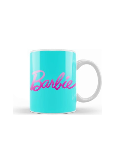 Barbie Logo 03 Kupa Bardak Porselen Karışık