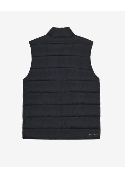 Skechers M Puffer Vest Erkek Siyah S2620193-3817