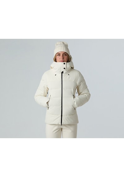 The North Face W Cirque Down Jacket Kadın Outdoor Montu 550 Dolgu Kaz Tüyü Nf0a87wsgol1 Beyaz Beyaz