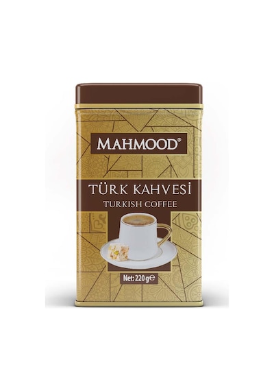 Mahmood Coffee Türk Kahvesi Özel Teneke Kutu 220 G