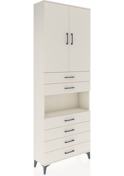Arges Dolap 4 Raflı 6 Çekmeceli 2 Kapaklı 88x30x243 Aytaşı-ay... Aytaşı Arges Dolap 4 Raflı 6 Çekmeceli 2 Kapaklı 88x30x243 Aytaşı-ay... Aytaşı