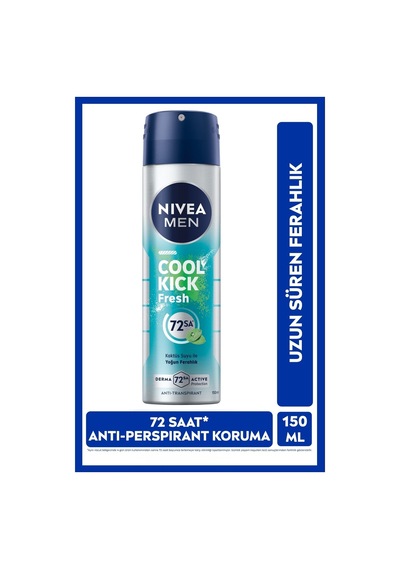 Men Cool Kick Fresh Erkek Deodorant Sprey 150 Ml