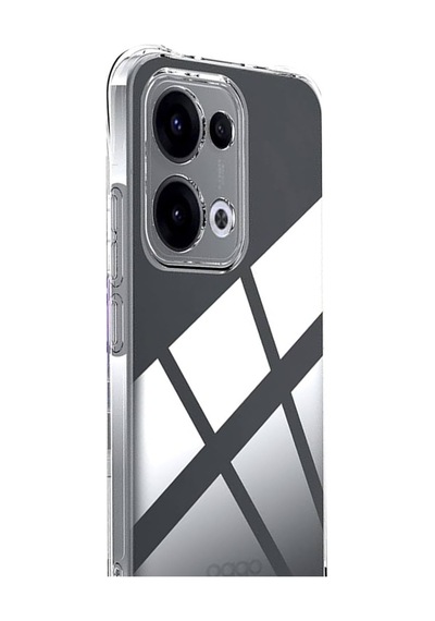 Oppo A6 Pro 4g Uyumlu Lüx Şeffaf Silikon - Şeffaf