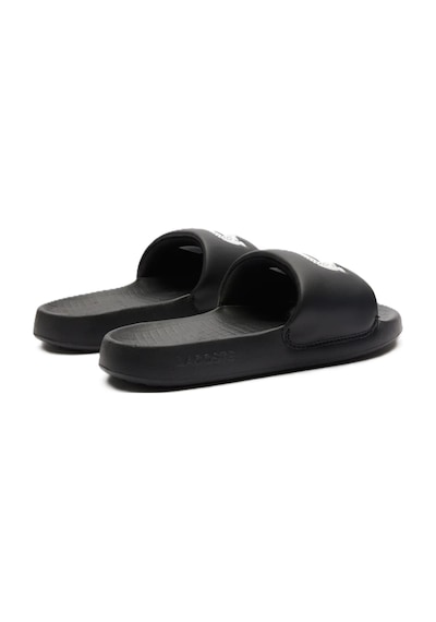 Lacoste Serve Slide 1.0 Unisex Terlik Siyah Siyah