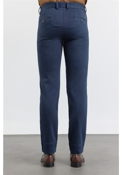 İmza Lacivert Yan Cep Casual Comfort Fit Pamuklu Chino Pantolon 1003255169