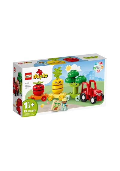 LEGO® Duplo 10982 İlk Meyve Sebze Traktörü 19 Parça