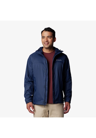Columbia Watertight Erkek Lacivert Yağmurluk Düz Rm2433