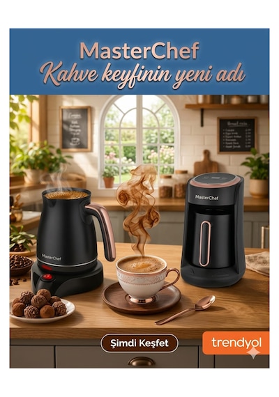 Masterchef Java Közde Tekli Kahve Makinesi