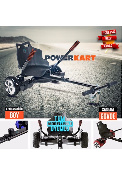 Electroll Hoverkart Hoverboard Gokart Aparatı Tüm Modellere Uygun