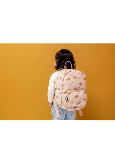 Trixie Print Lively Lion Unisex Anaokul Çantası 97-140 Krem
