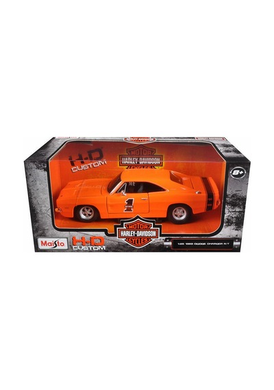Maisto 1969 Dodge Charger R/t Turuncu 1 25 Model Araba