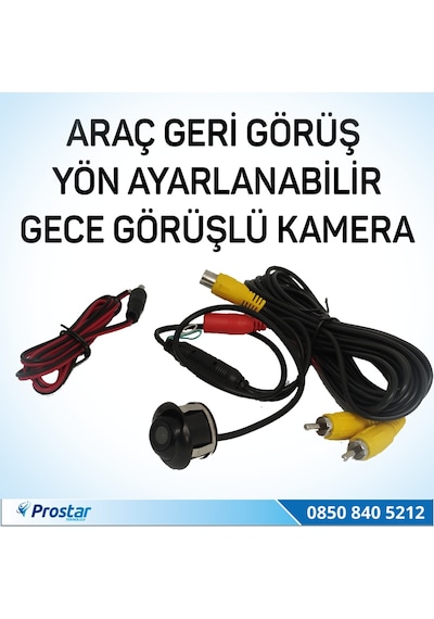 Ayarlanabilir Geri Görüş Kamerası Yeni Seri Geri Vites Kamerası
