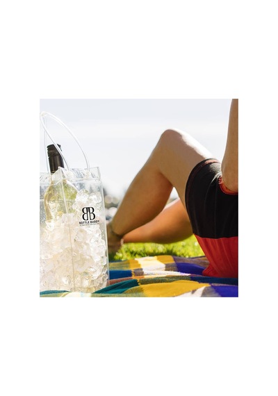 Bottle Buddy Ice Bag Taşınabilir Şişe ve Şarap Soğutucu Buz Çantası