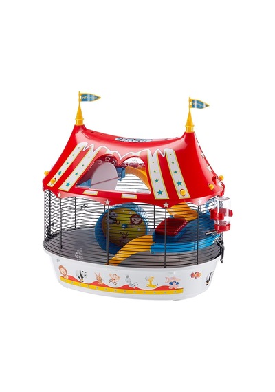 Ferplast Circus Fun Hamster Kafesi Siyah 49x34x42cm
