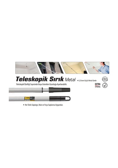 Sgs Teleskopik Sırık Metal 2 M -