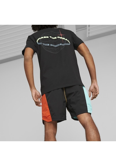 Puma Blocked Shot Erkek Siyah Şort 53853401